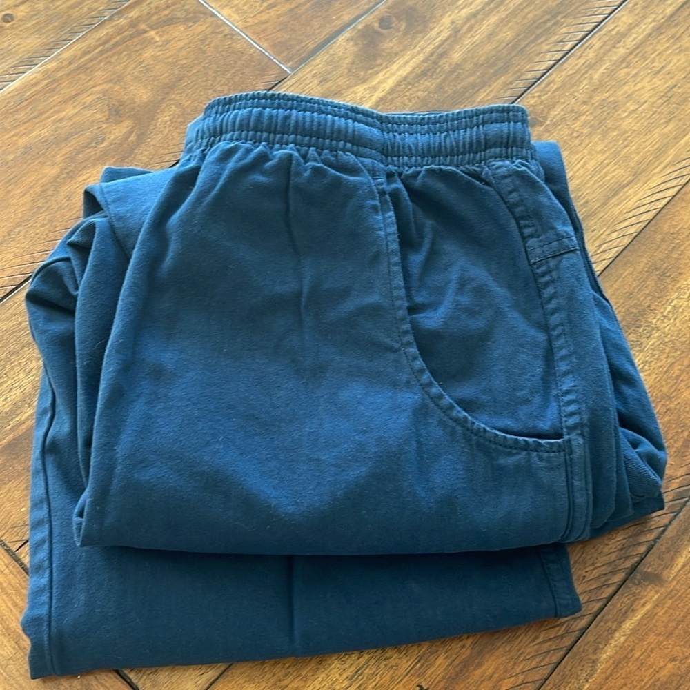 Crazy Shirts lounge Pants L blue Joggers
Men sweatpants Drawstring Elastic Waist - Picture 12 of 12